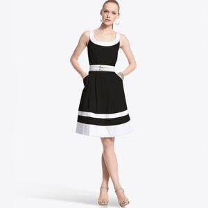 White House Black Market Contrast Tank Sundress